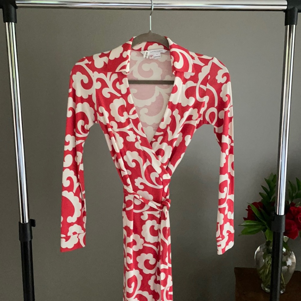 DVF wrap dress